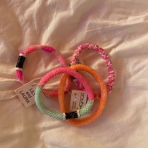 Lily and Laura bracelets